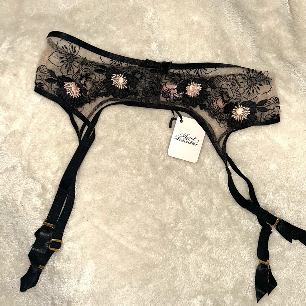 Agent provocateur garter belt